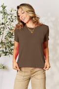 Soft Rayon Crewneck Tee