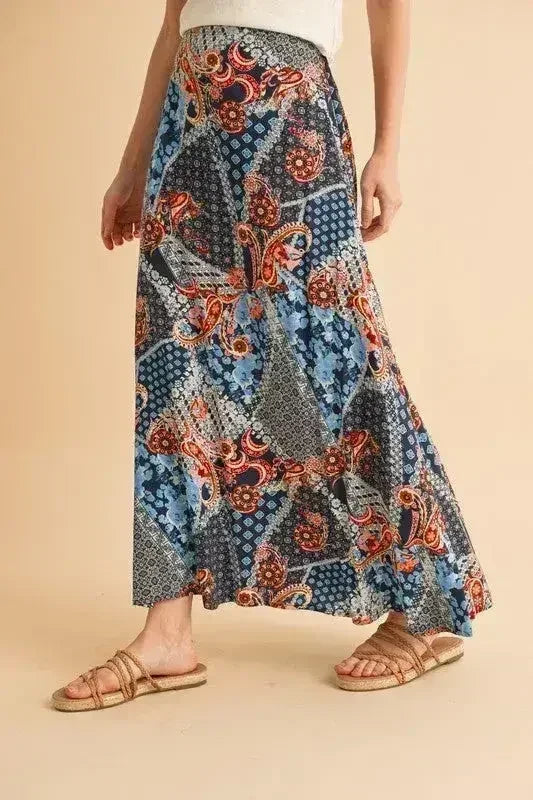 Bradyn Print Skirt