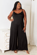 Soft Rayon Wide Leg Jumpsuit