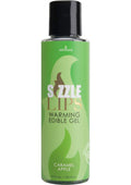 Sizzle Lips Warming Edible Massage Oil  4.2 oz