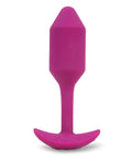 b-Vibe Vibrating Weighted Snug Plug M - Rose