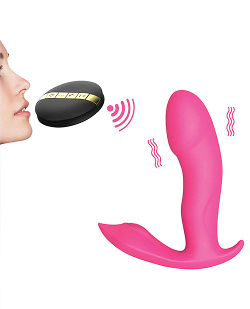 Dorcel Secret Clit Heating & Voice Control Vibrator - Pink