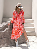 Long Sleeve Cutout Midi Dress