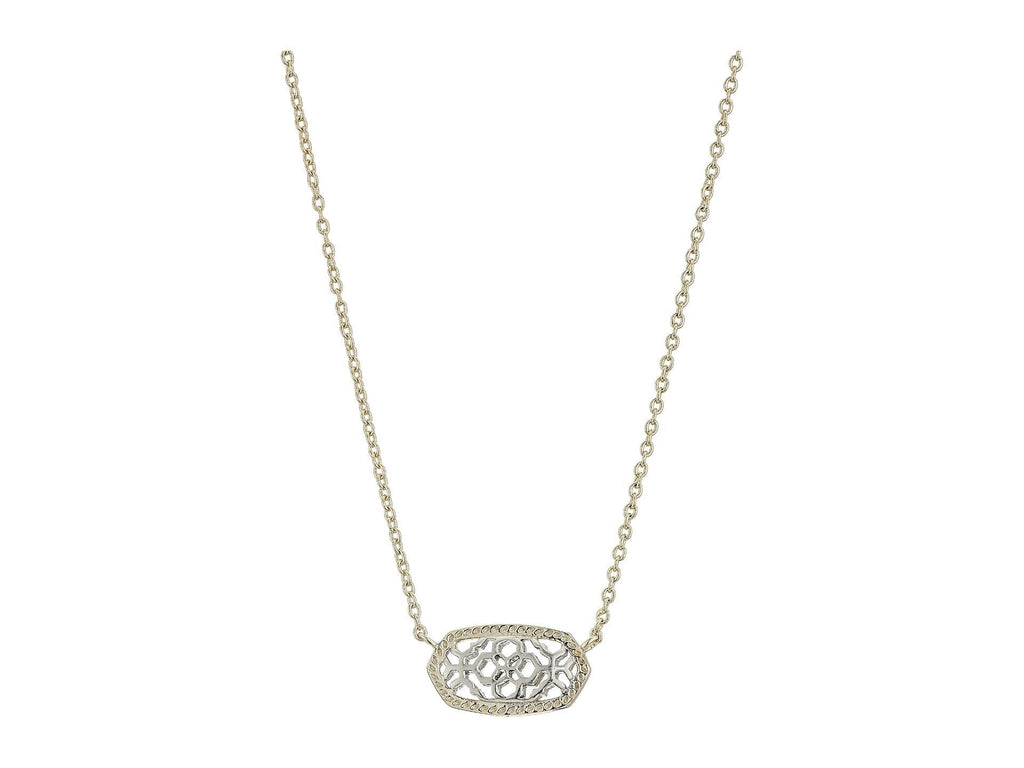 Kendra Scott Elisa Pendant Necklace - 14k Gold Plated Delicate Fashion Jewelry for Women