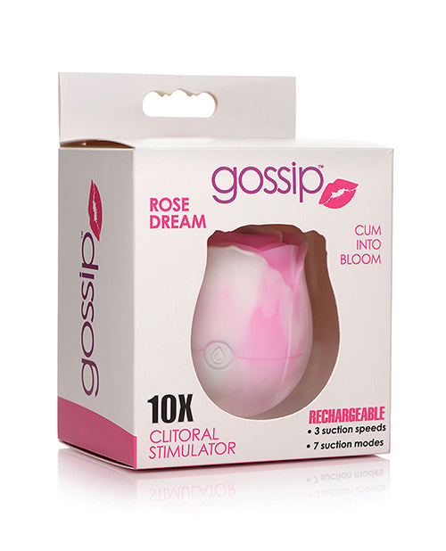 Gossip Cum Into Bloom Suction Rose - Pink Swirl