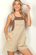 Women's Adjustable Suspender Overalls