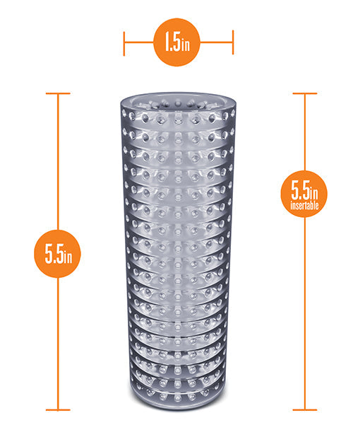 Blush Rize Strokez Male Stroker - Clear