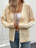Women's Lacy Knit Cardigan
