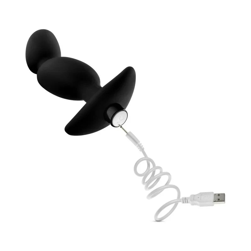 Anal Adventures Platinum Silicone Vibrating Prostate Massager 4