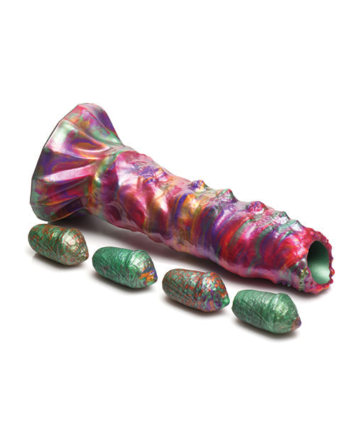 Creature Cocks Larva Ovipositor Silicone Dildo & Eggs