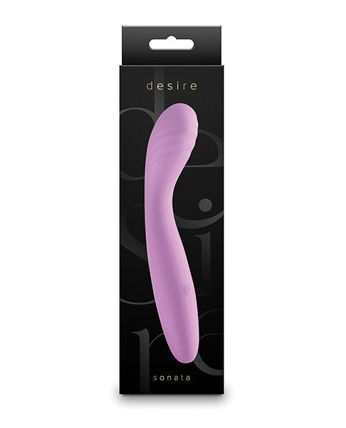 Desire Sonata G-spot Vibrator - Bubblegum