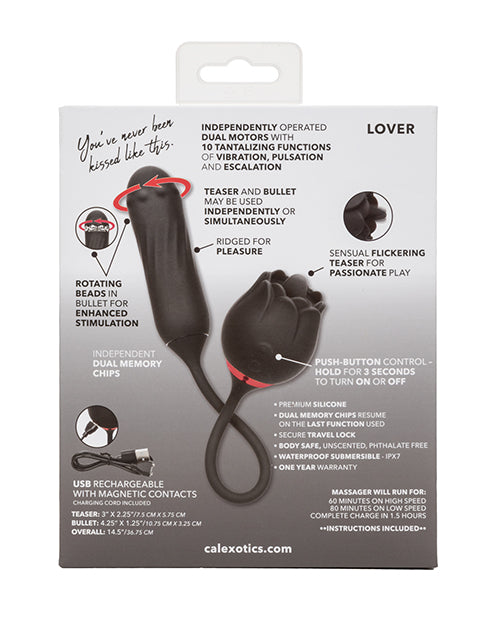 French Kiss Elite Lover Flickering Vibrator
