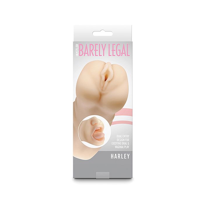 Barely Legal Harley Stroker - White
