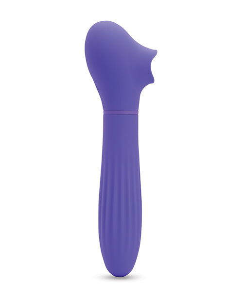 Nu Sensuelle Triple Action Daisy Suction Vibe - Ultra Violet