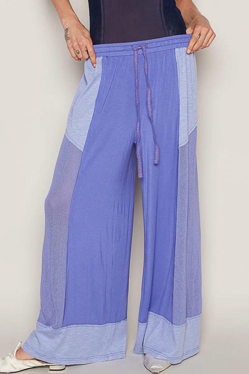POL Drawstring Wide Leg Pants