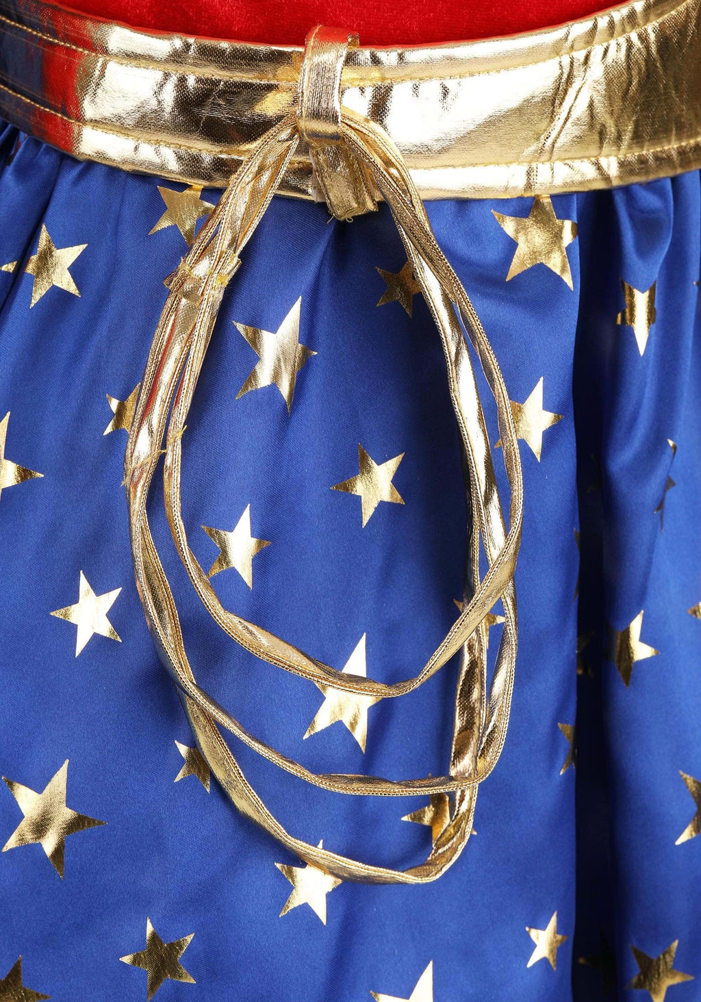 Wonder Woman Costume - Women's Long Sleeve Dress with Cape and Accessories