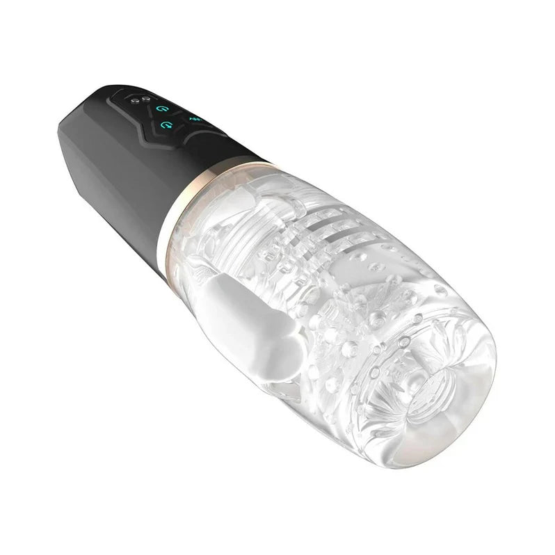 Adam & Eve Adam's Gawk Gawk 2.0 Sucking & Vibrating Sleeve