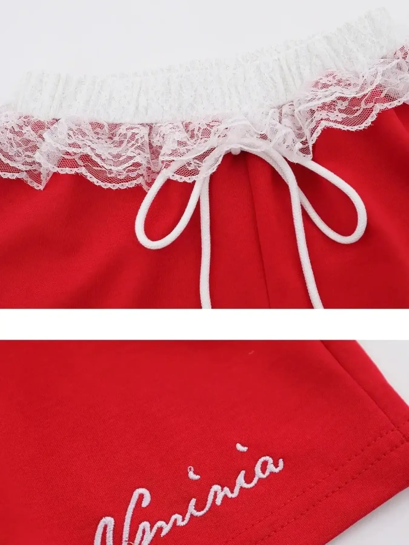 Lace Detail Shorts