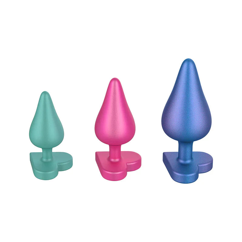 ROMP Luster Butt Plug Kit - Multi Color