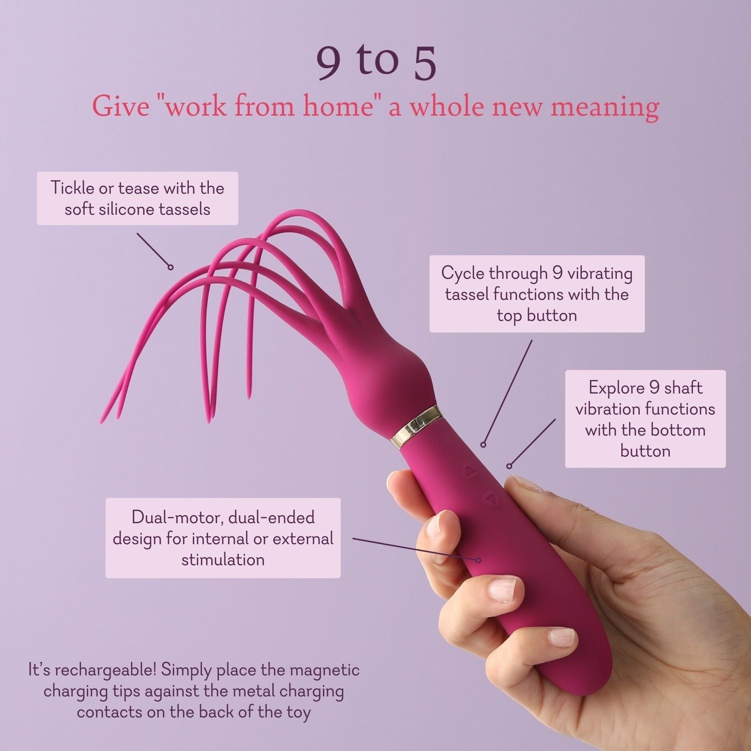 9 to 5 tassled vibe