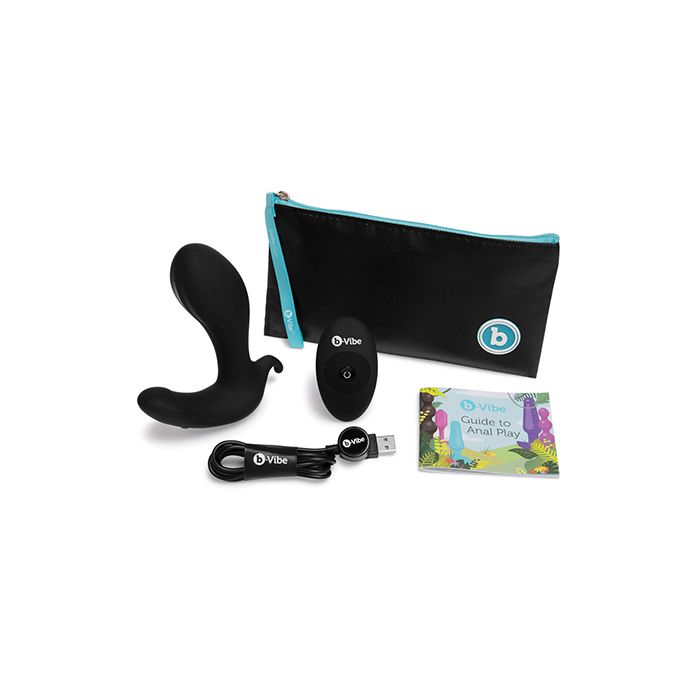 b-Vibe Expand Vibrating Plug - Black
