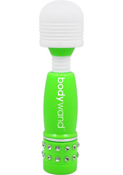 Bodywand Neon Mini Wand Vibrator - Neon Green