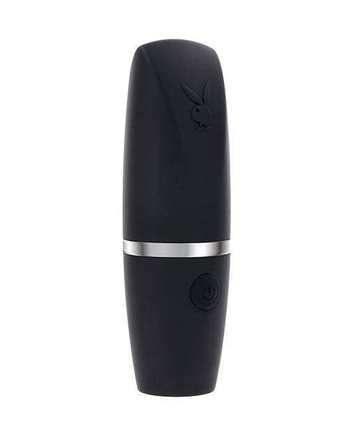 Playboy Pleasure Excursion Clitoral Suction Vibe - Black