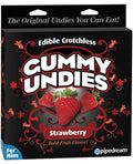 Edible Male Gummy Undies - Strawberry