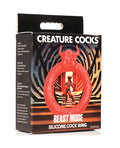 Creature Cocks Beast Mode Silicone Cock Ring - Red