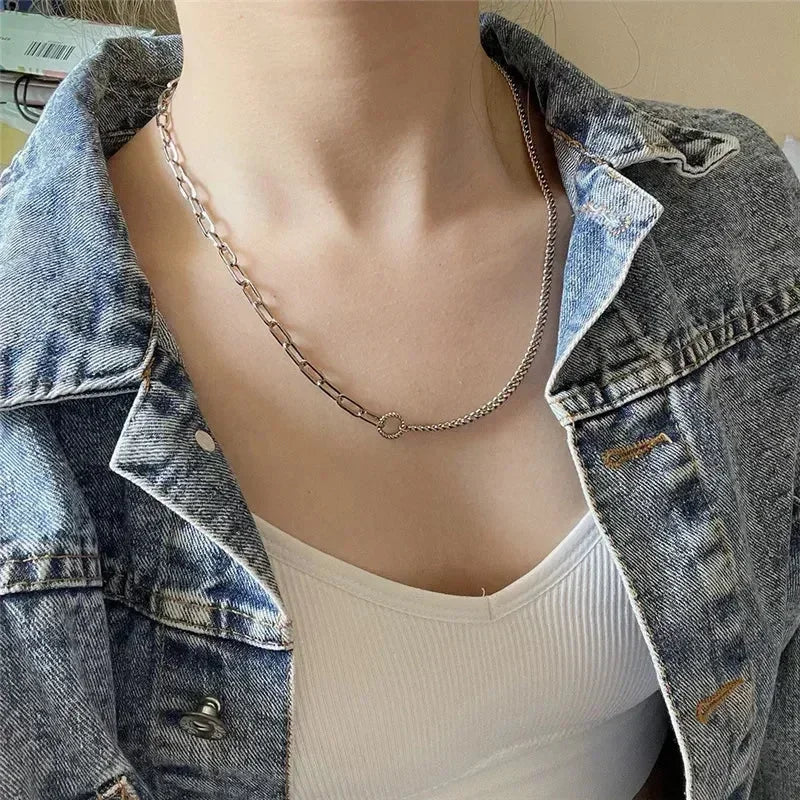 Men Hip Hop Full Rhinestone King Queen Pendants Necklaces Bling Bling Iced Out Cuban Link Chain Hiphop Necklace Men Jewelry Gift