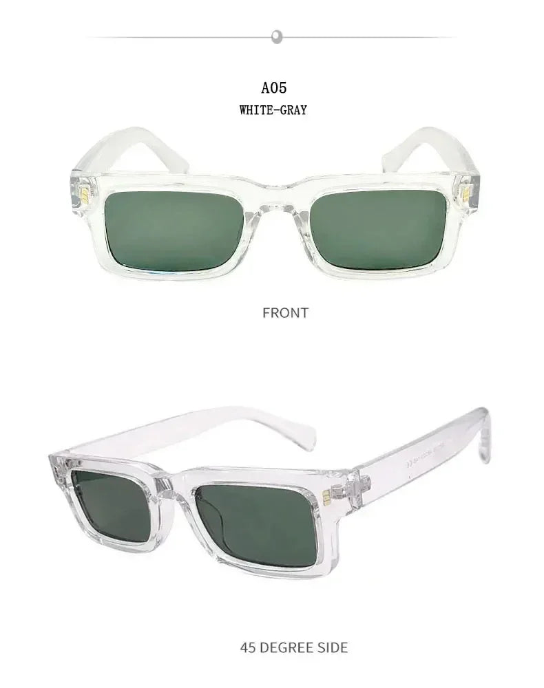 Fashion Sunglasses For Men Vintage Glasses Retro Square Sunglasses Women Trendy And Fashionable Gafas De Sol Hombre Zonnebril