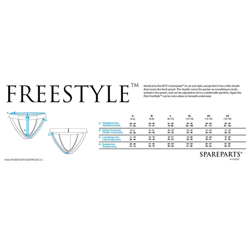SpareParts Pete Freestyle - XL
