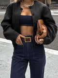 Button Up Long Sleeve Jacket