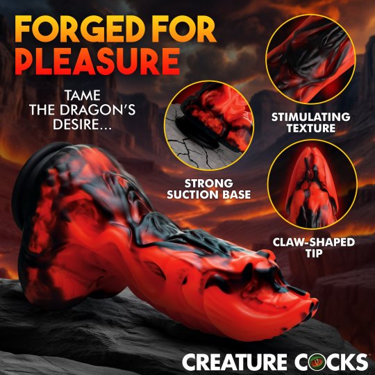 Creature Cocks Dragon Thrust Thrusting & Vibrating Dildo