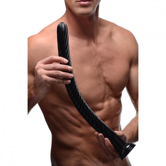 Hosed 19" Spiral Anal Snake