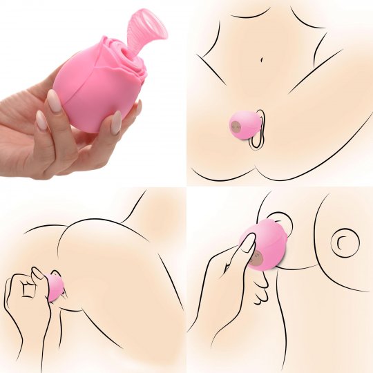Inmi Bloomgasm Wild Rose Suction Vibe