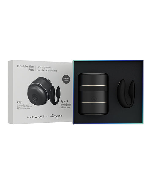 Arcwave Voy + We-Vibe Sync 2 Double the Fun Couples Kit
