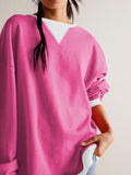 Women's Contrast Trim Sweatshirt
