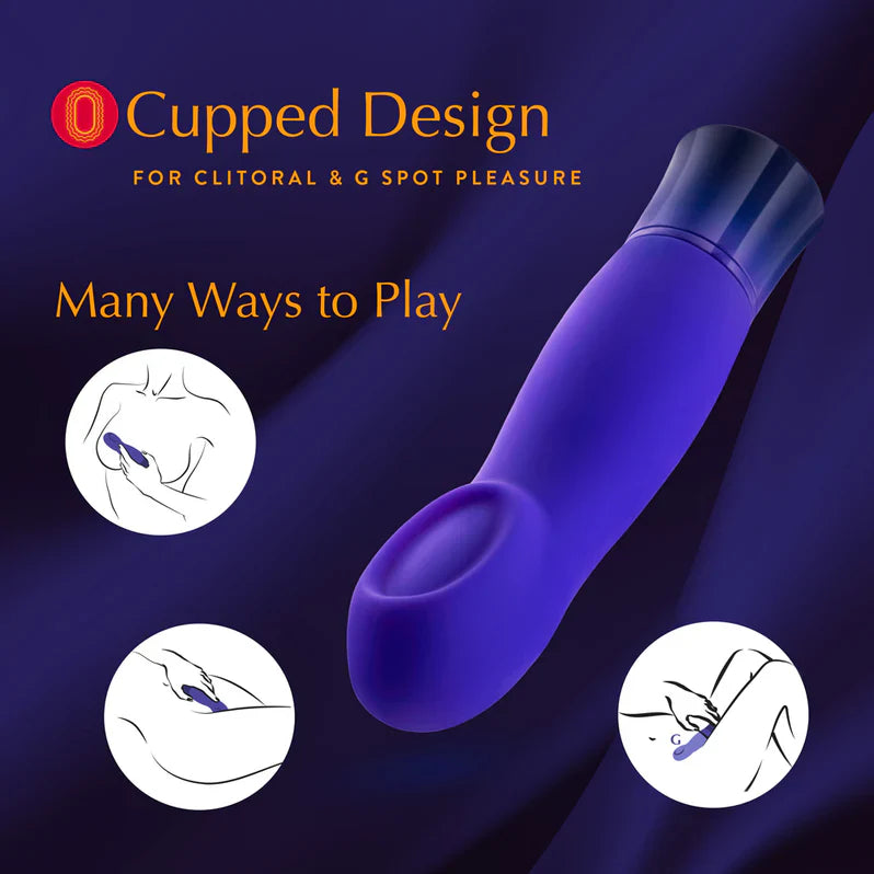Blush Oh My Gem Mystery Warming G-Spot Vibe Sapphire