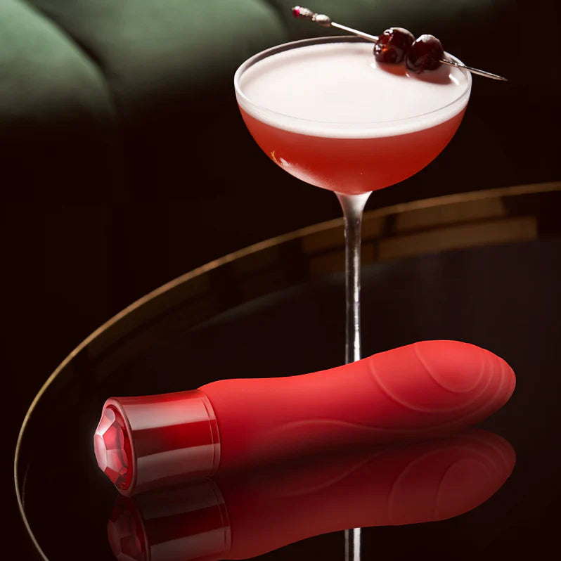 Blush Oh My Gem Desire Warming Rechargeable Vibe Ruby