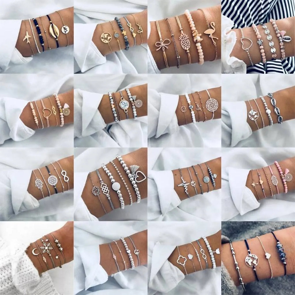 Bohemian Bracelets Set