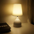 Creative LED Table Lamp Touch Switch Fimmable Bedroom Bedside Living Room Modern Desk Study Night Light Home Decor Decorative Table Lamp Cute Study Lamps for Bedroom Décor