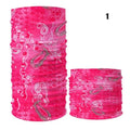 Cycling Mask Outdoor Sports Magic Head Scarf Printing Headband Bike Wrist Band Bandana for Windproof Sunscreen Bike Masks Bandanas Women Men Neck Gaiter Cover Turban Multipurpose Balaclava Elastic UV Face Shields for Women