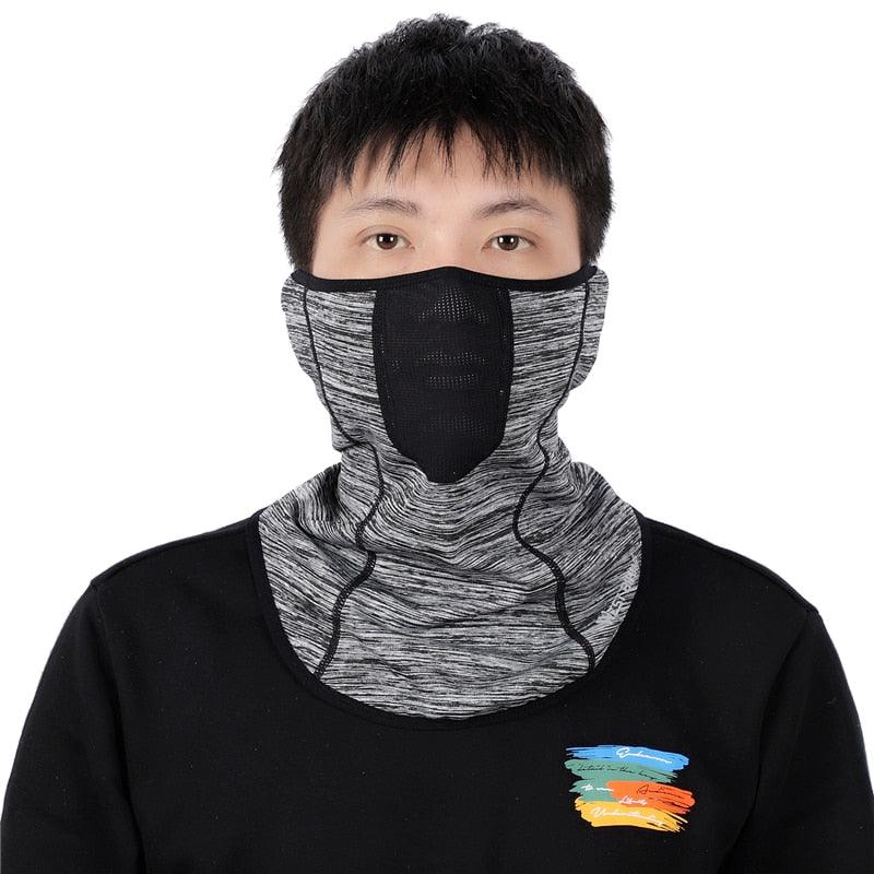 Cycling Mask Winter Warm Running Scarf Balaclava Velvet Bike Full Face Mask Headwear Climbing Fishing Skating Hat Motorbike Biker Racing Breather Mask Tactical Airsoft Cap Scarf Mask Ski Hat Spring Summer For Men Women