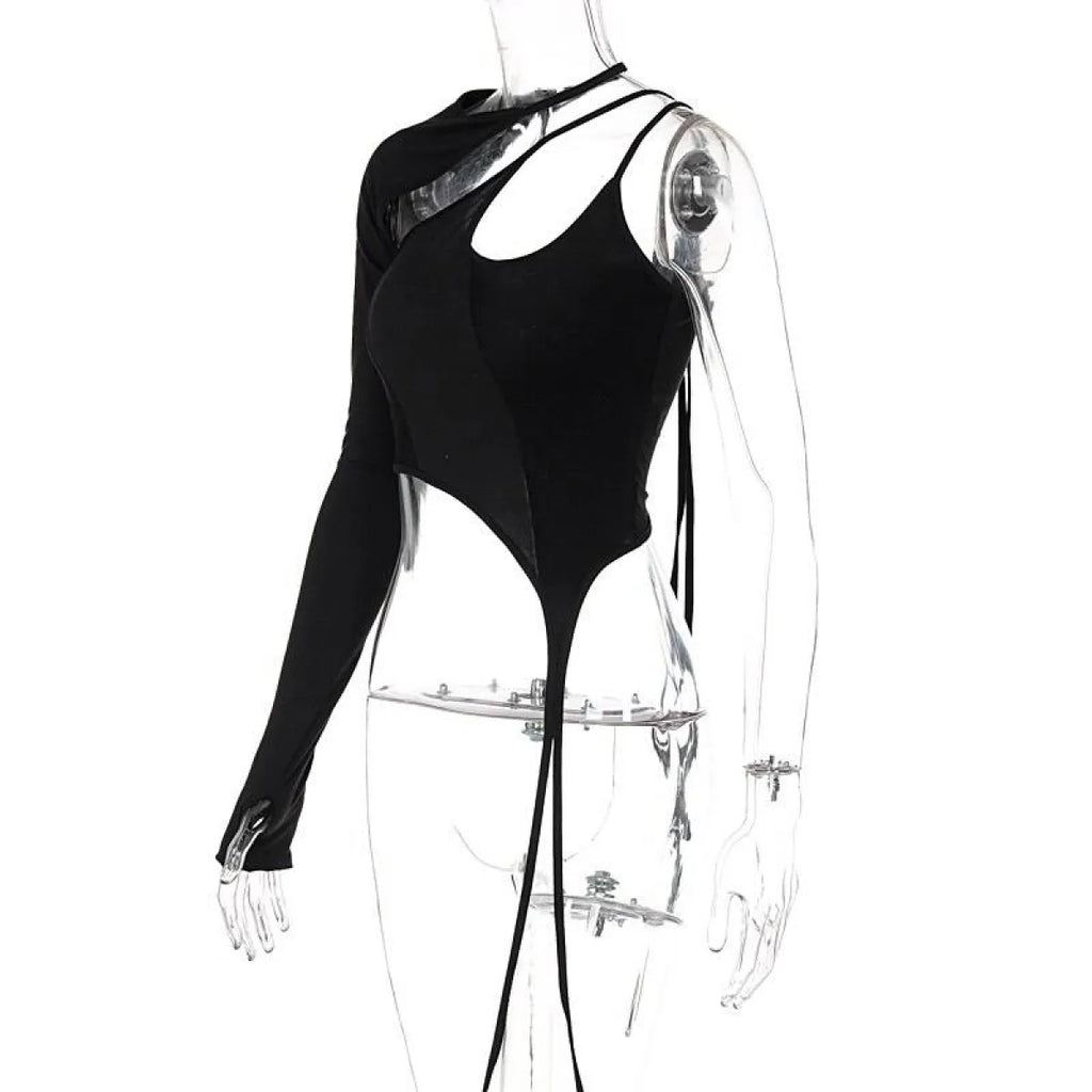 One Piece Crop Top
