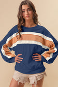 Women's Color Block Sweatshirt
