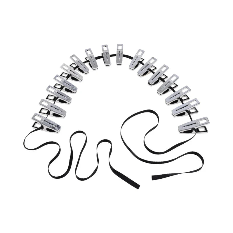 Edge Body Zipper Clothes Pins – Adjustable Sensory Sensation Set