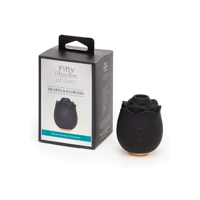 Fifty Shades of Grey Hearts & Flowers Rose Vibrator
