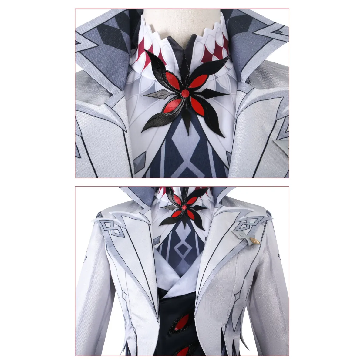 Arlecchino The Knave Cosplay – Genshin Impact Fatui Harbinger