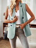 Women's Suit Vest - Sleeveless Blazer - Multiple Colors - Four Season